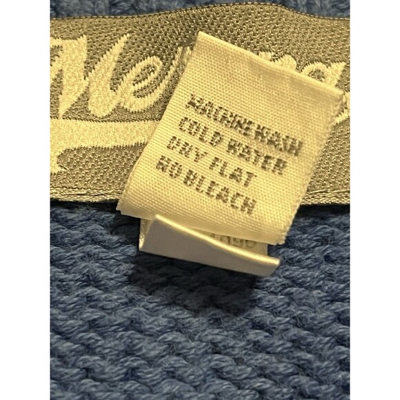 🔥 VINTAGE MERONA Y2K Intarsia Cardigan Folk Diamonds S GUC ! 🔥 - Picture 10 of 12